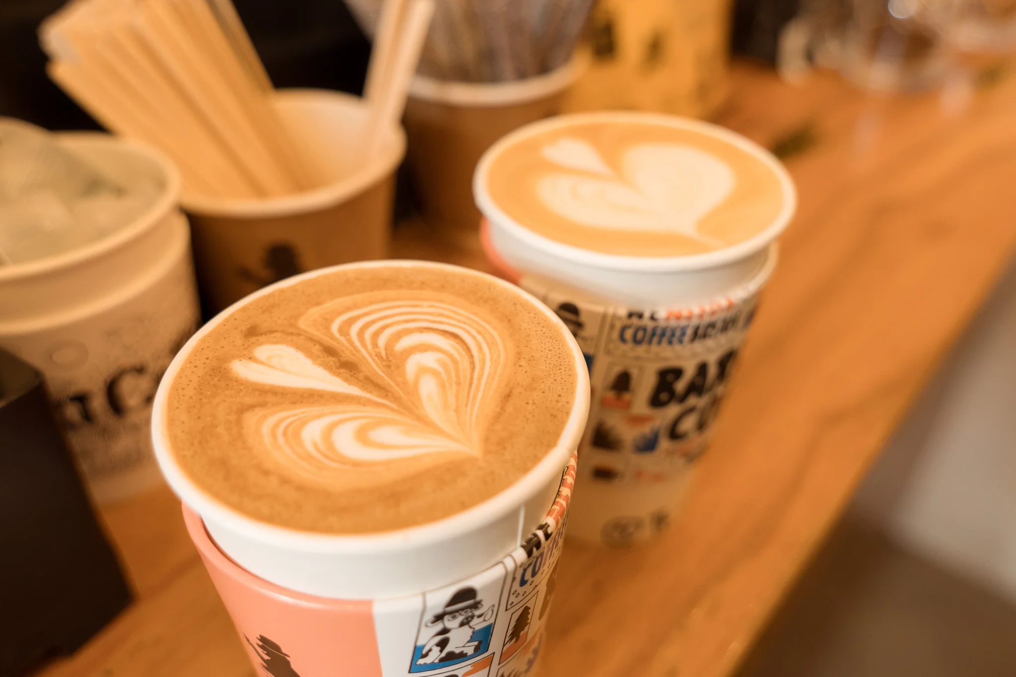BARISTART COFFEE のカフェラテ