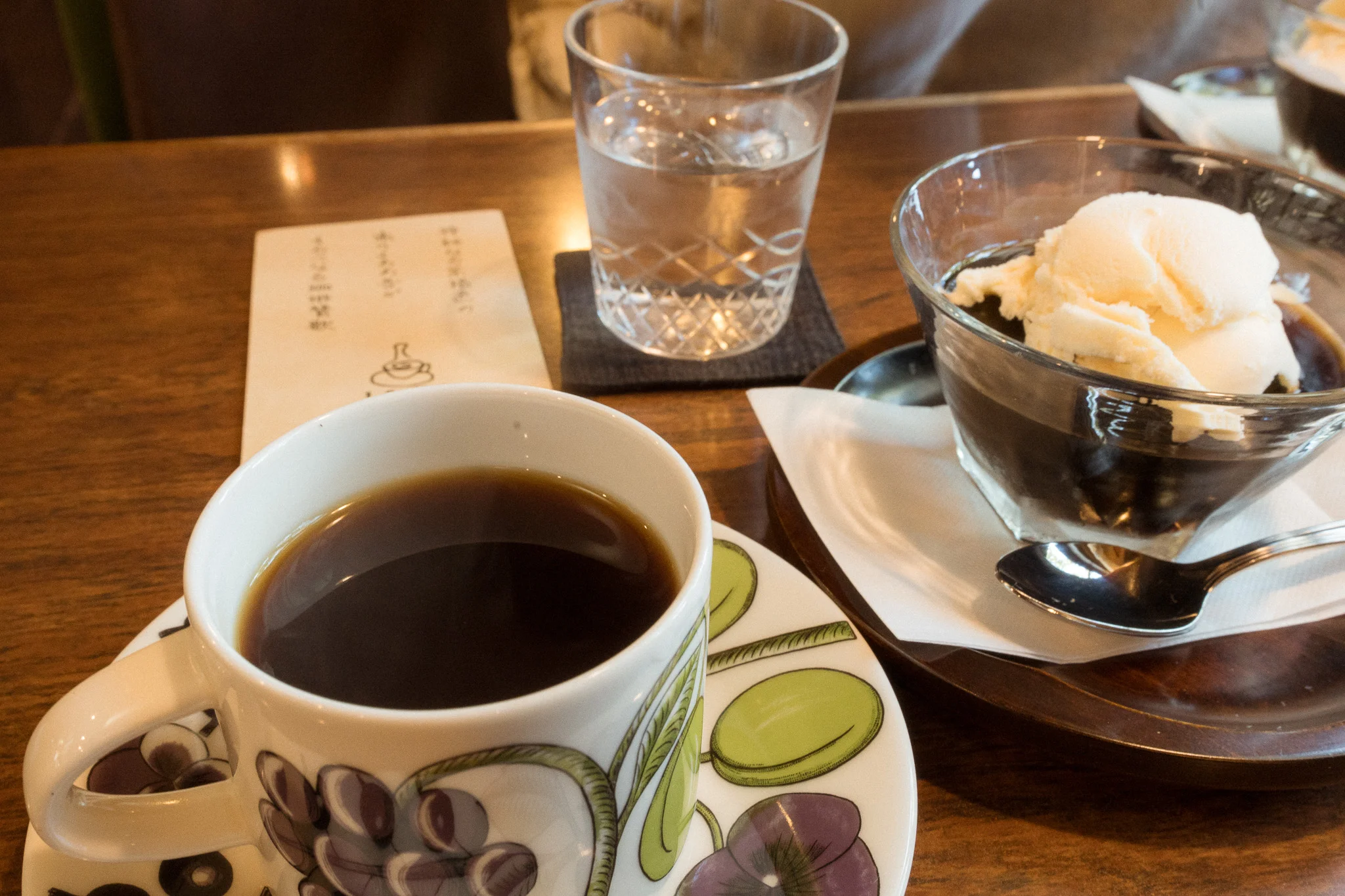 蘭館のコーヒーゼリー