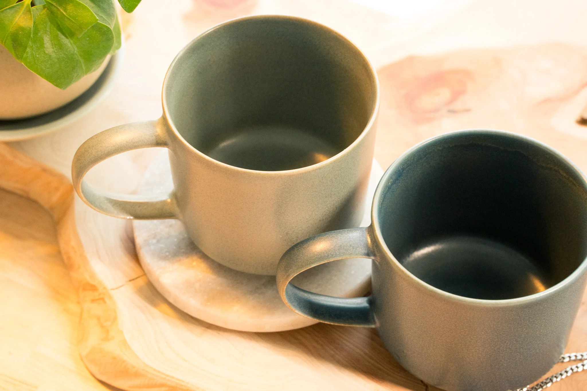 波佐見焼 コーヒー入れたところ